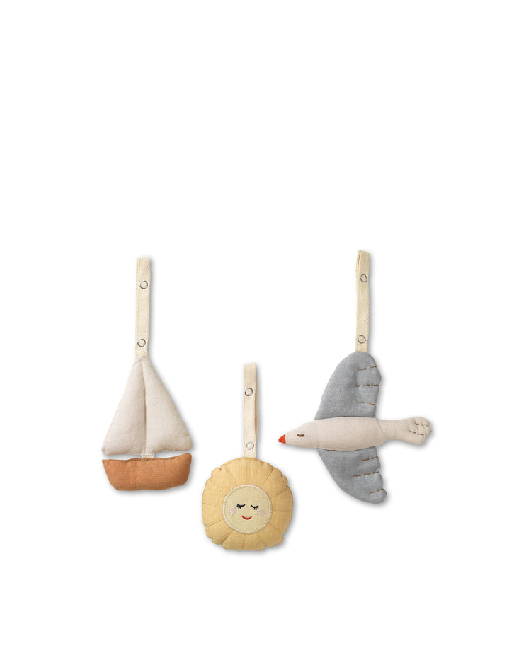 3-pack toys, Sailboats