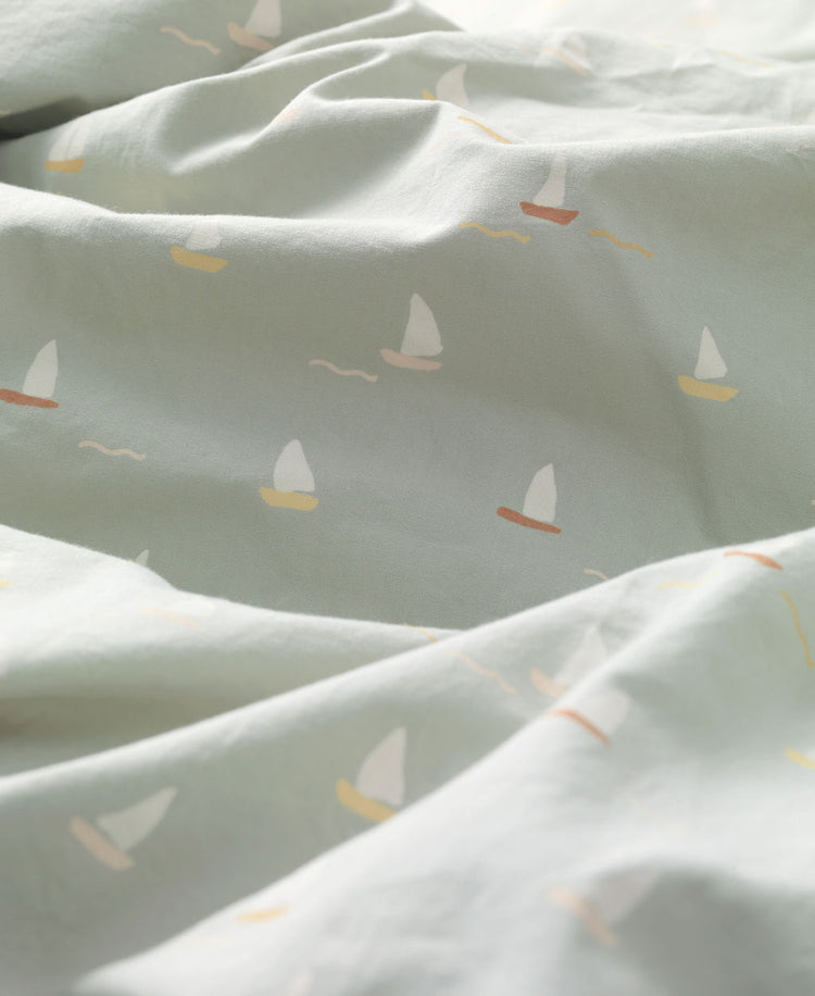 Bedding adult, 140x200 cm, Sailboats