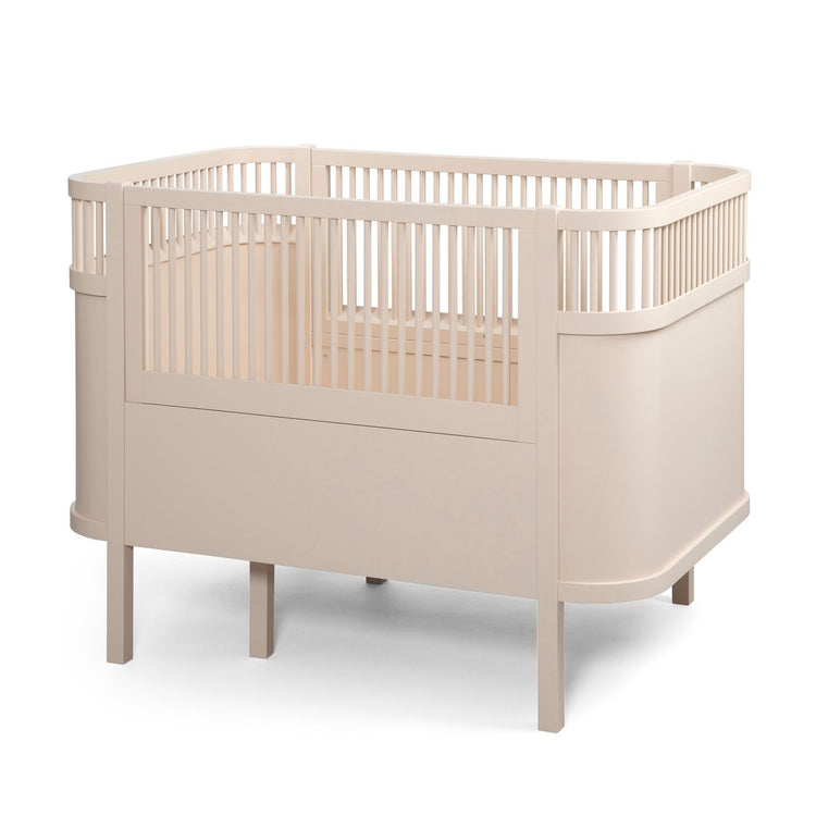 Sebra Bed Baby & Junior, Birchbark beige