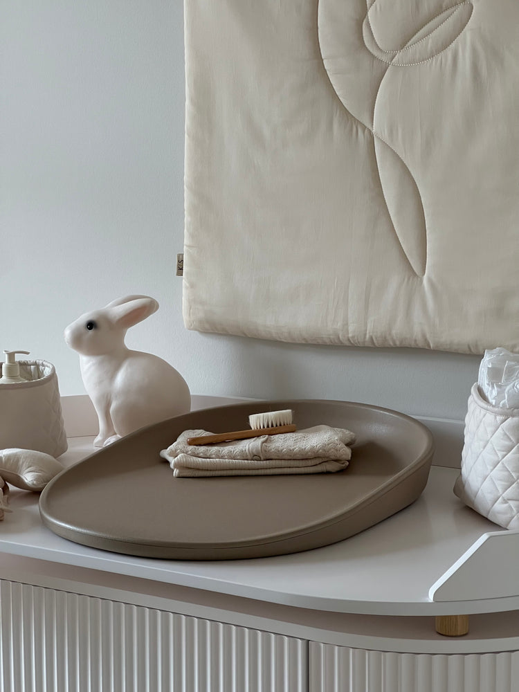 Kai changing mat, brown pebble