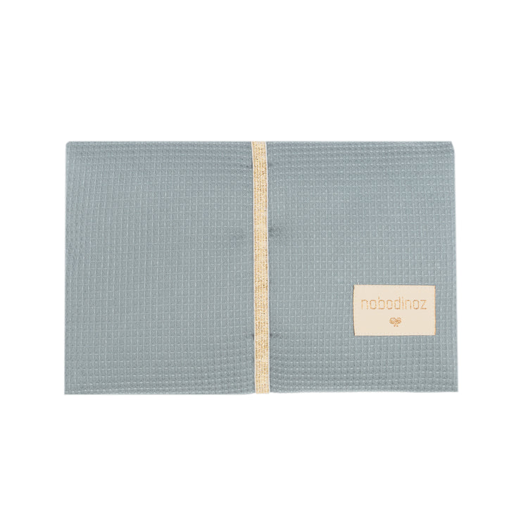 Mozart changing pad, stone blue