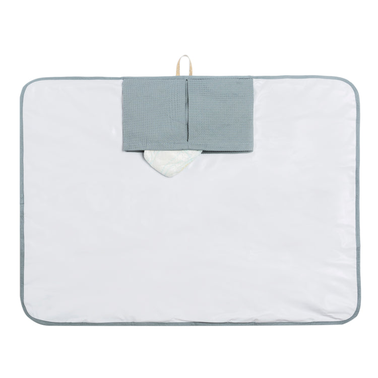 Mozart changing pad, stone blue