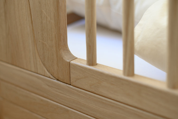 Lettino per bambini Nature, rovere