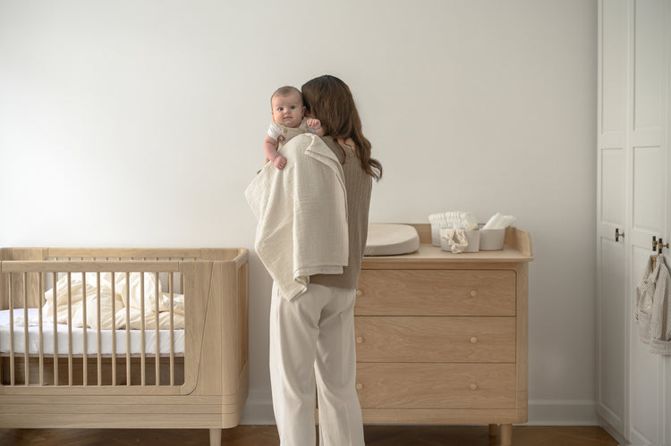 Lettino per bambini Nature, rovere