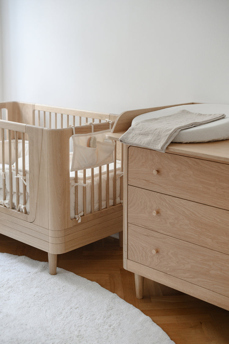 Lettino per bambini Nature, rovere