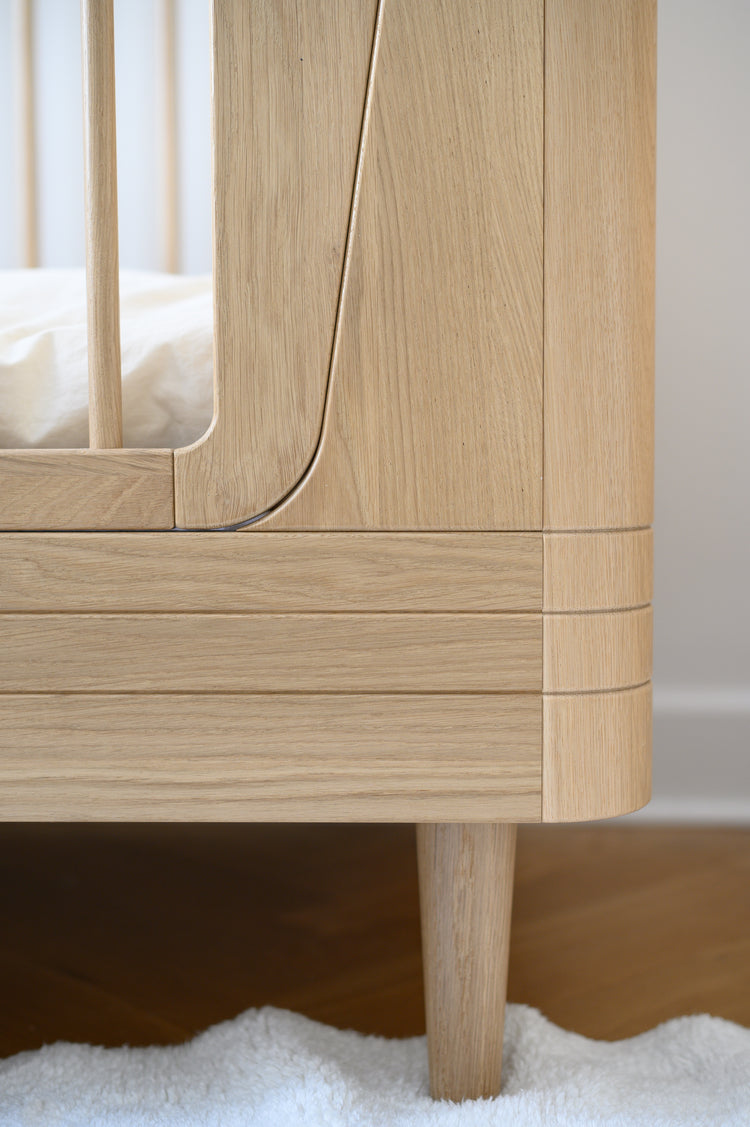 Lettino per bambini Nature, rovere
