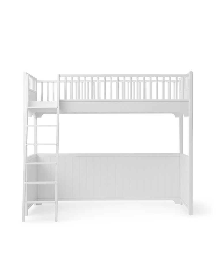 Letto a soppalco Oliver Furniture Seaside Classic, Bianco