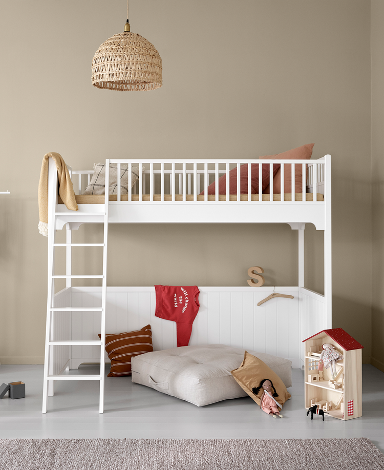 Seaside Classic Loft bed, White