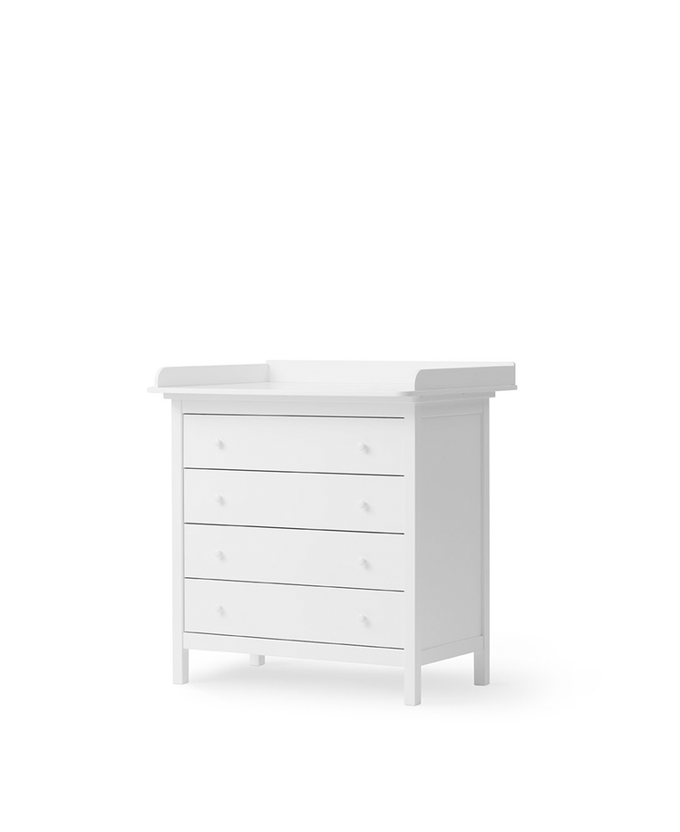 Seaside Nursery Dresser 4 drawers, White