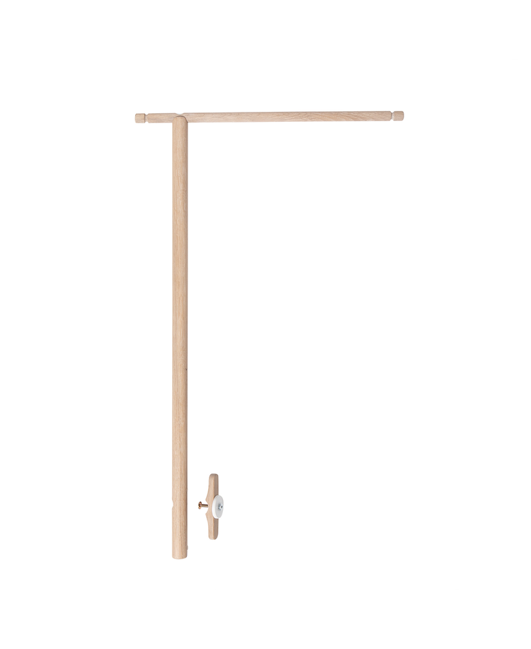 Holder for Co-sleeper bed canopy & mobile, Oak