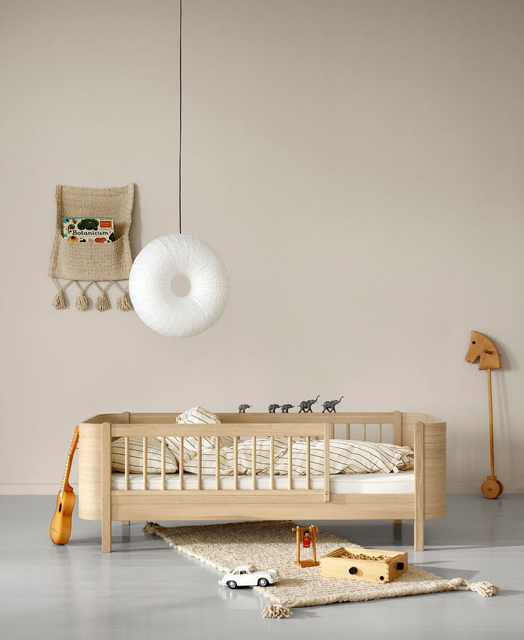 Wood Mini+ Junior Bed, Oak