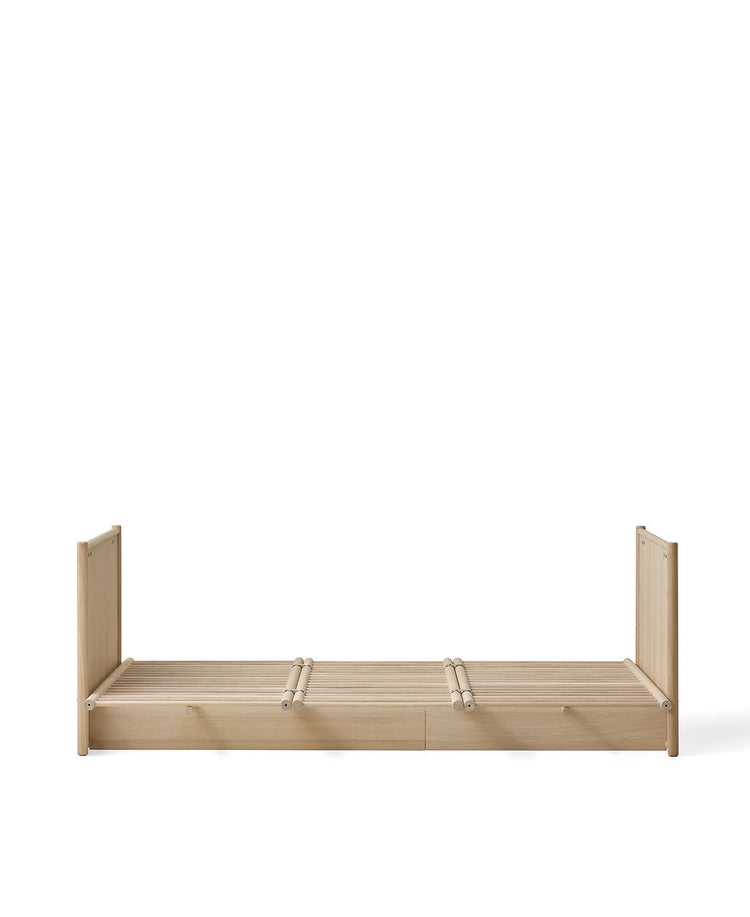 Camp Novel cot bed/bed 60 × 120 cm cm/120 × 200 cm, oak