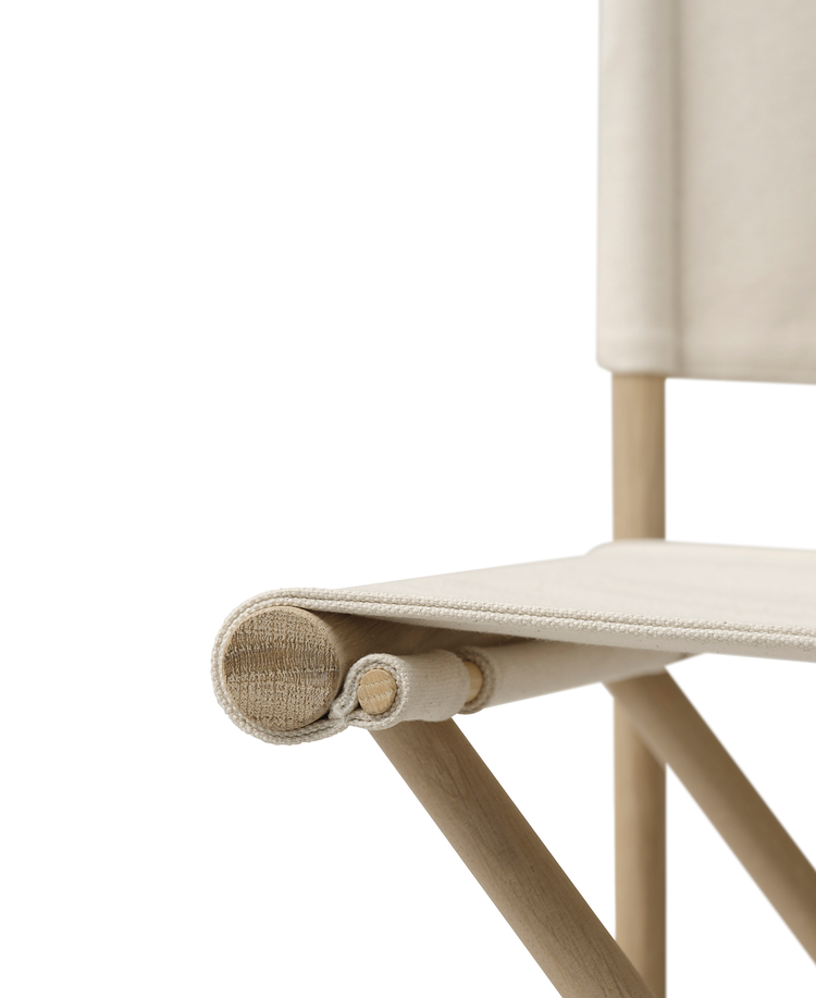 Camp Junior chair, Oak/undyed