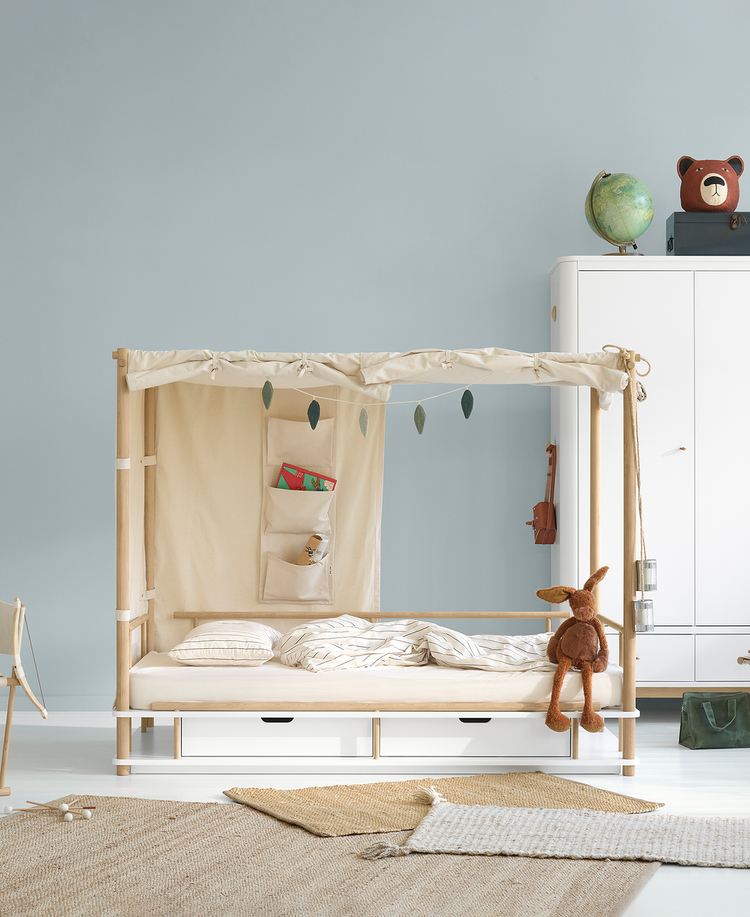 Camp Bed Canopy Wild, Undyed