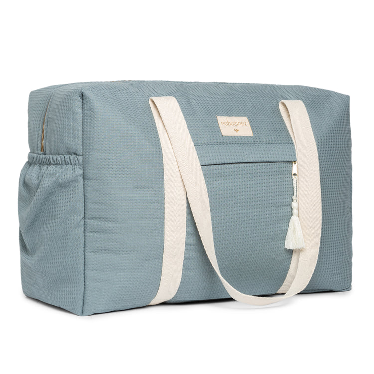 Opera waterproof maternity bag, stone blue