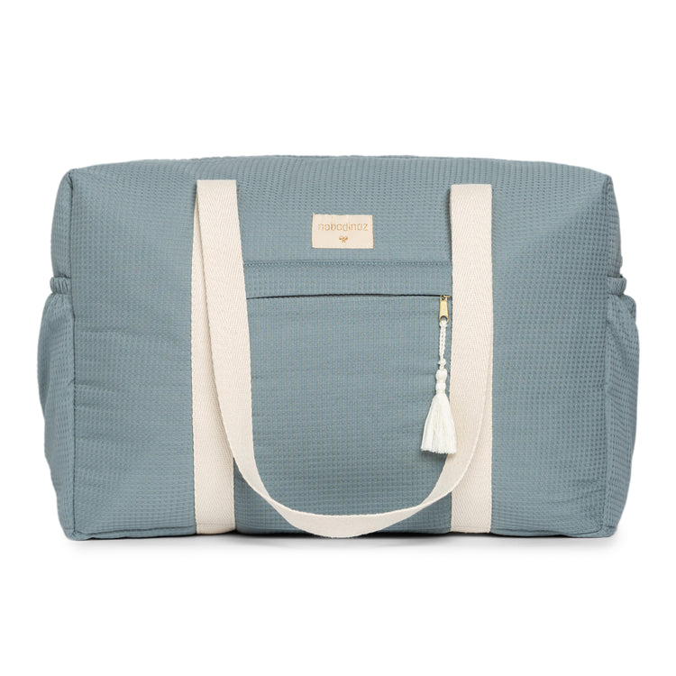 Opera waterproof maternity bag, stone blue