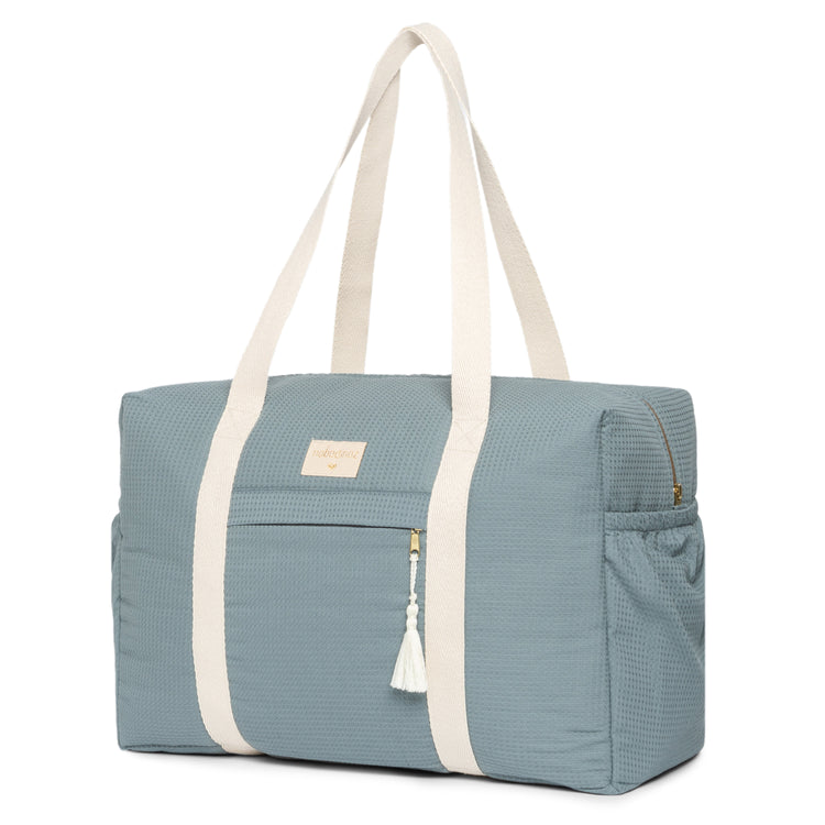 Opera waterproof maternity bag, stone blue