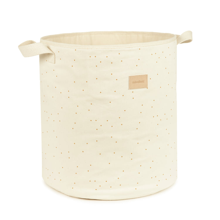 Storage basket Playground, natural honey sweet dots