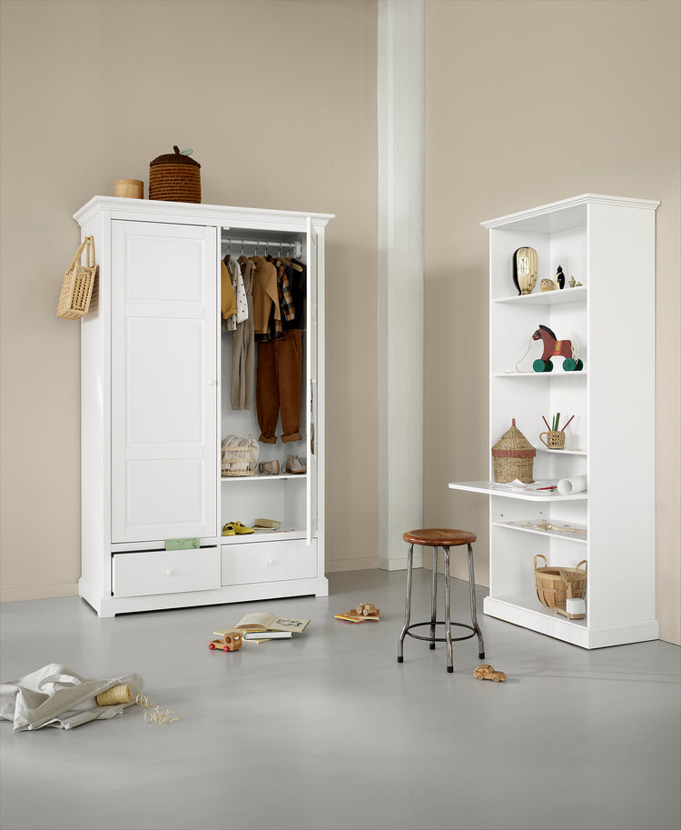 Seaside Wardrobe 2 doors, White