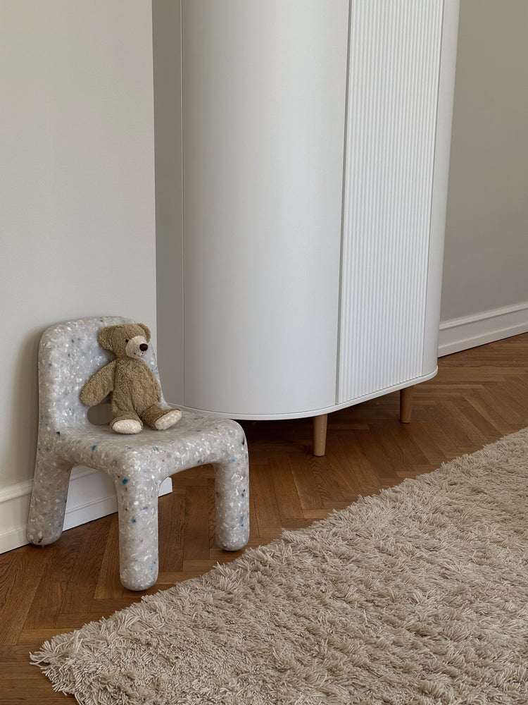 Kai wardrobe, Cream/oak