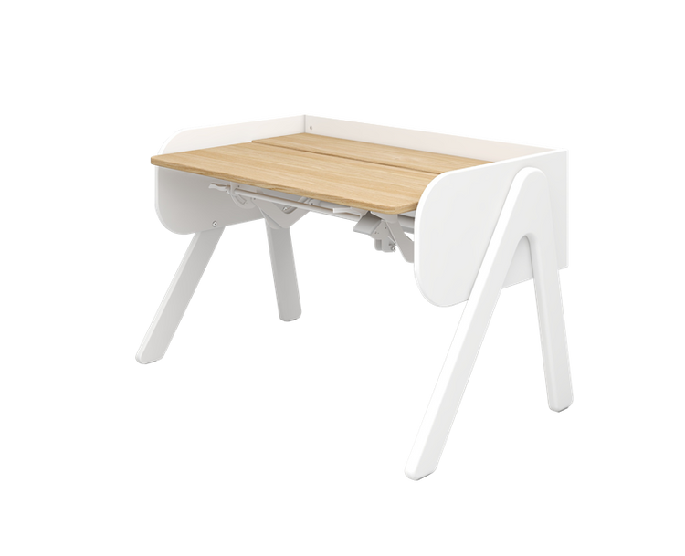 Woody desk, White/oak