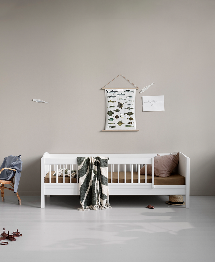 Seaside Lille+ Junior bed, White