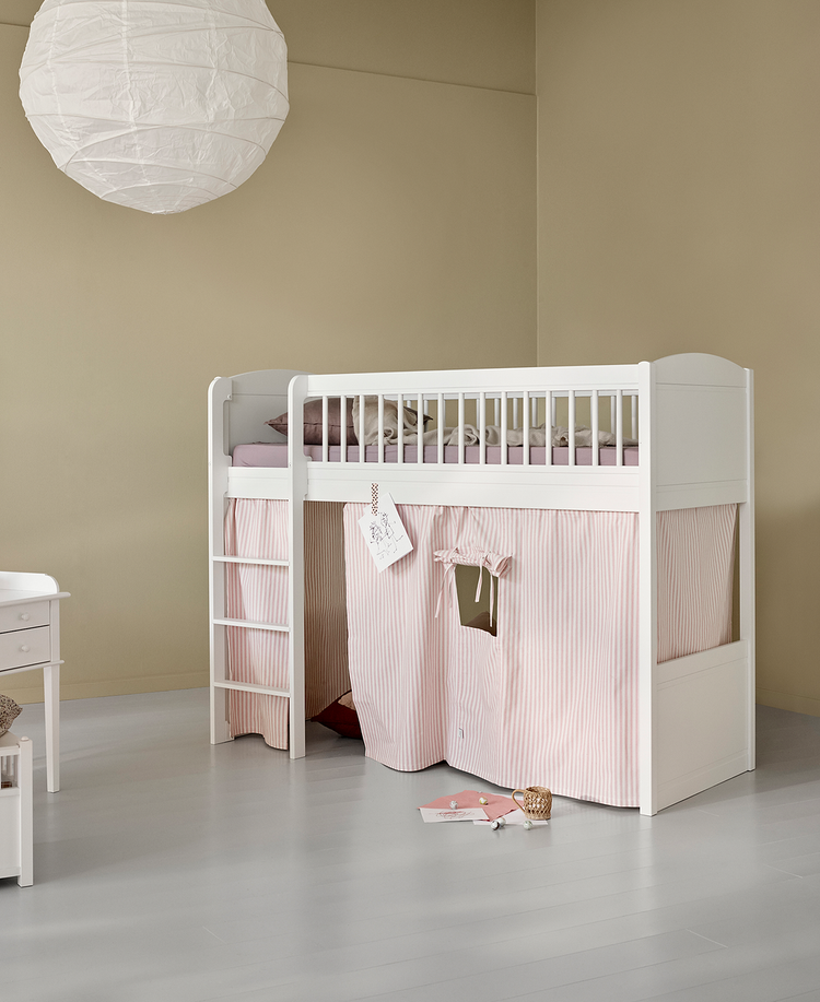 Seaside Lille+ Low loft bed, White