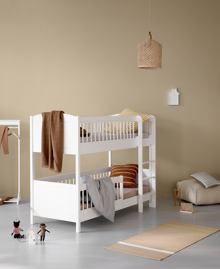 Seaside Lille+ Low bunk bed, White