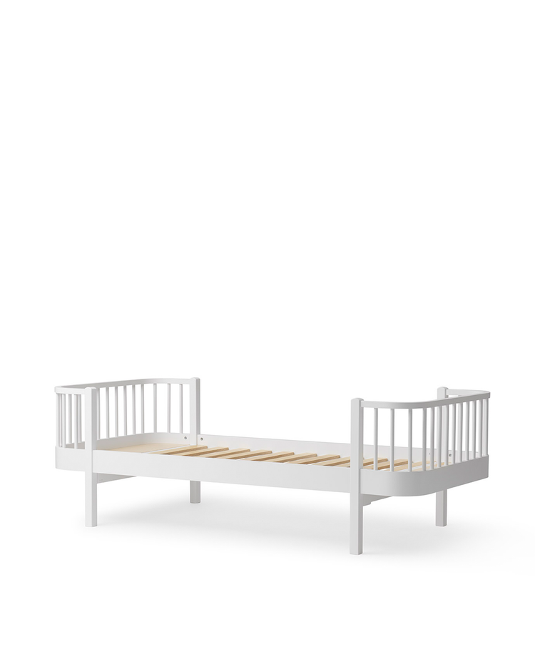 Letto Wood Original 90x200 cm, Bianco