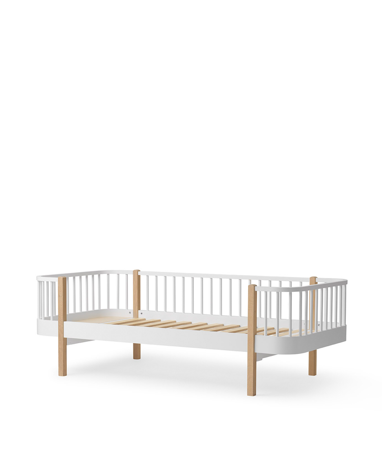 Wood Original Daybed 90x200cm,  White/oak