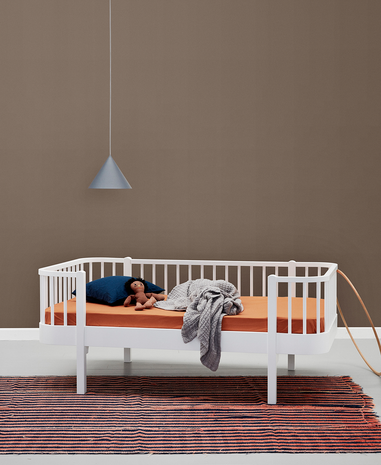 Letto Wood Original Junior 90x160 cm, Bianco