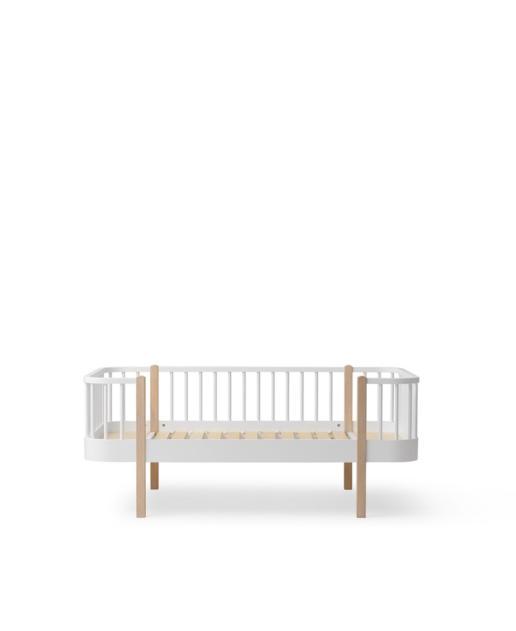 Wood Original Junior Day bed 90x160 cm, White/oak