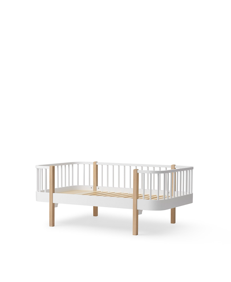 Wood Original Junior Day bed 90x160 cm, White/oak