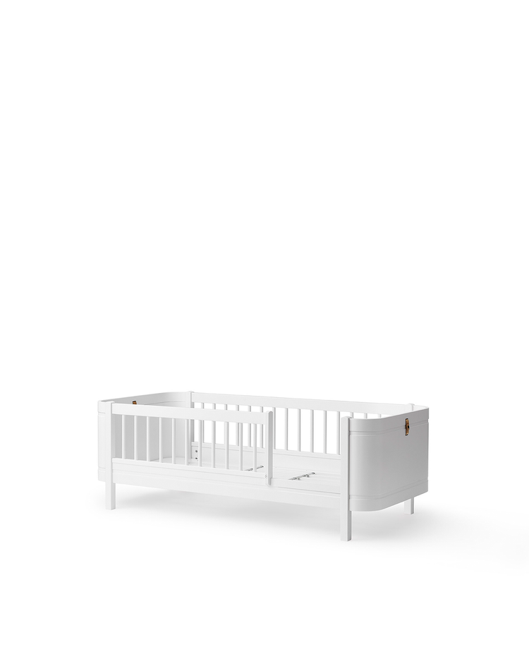 Mini+ basic Bed including junior kit, 0-9 years, White