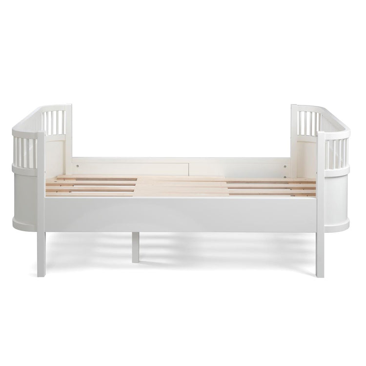 Sebra Single bed Junior & Grow, Classic white