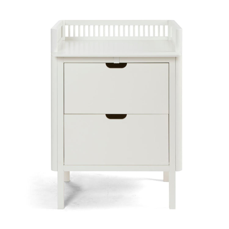 Sebra Changing Unit with drawers, Classic white