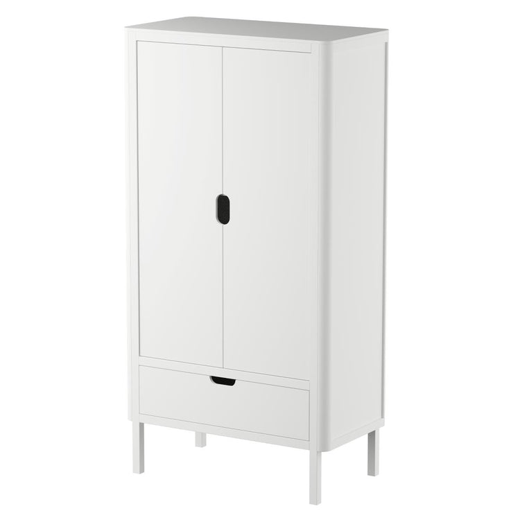 Sebra Wardrobe Double door, Classic white